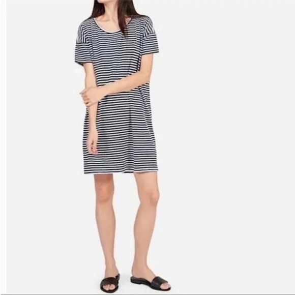 Everlane The Striped Tee Dress - Picture 3 of 7